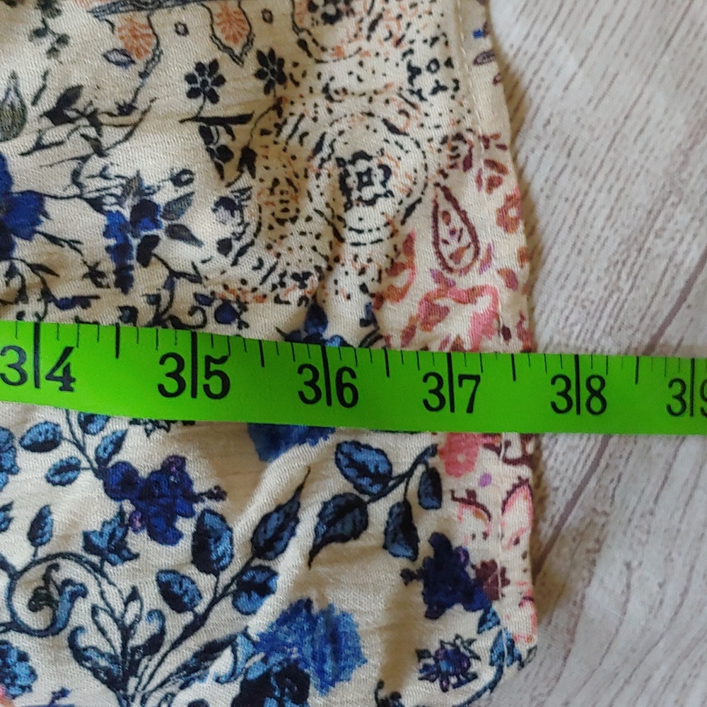 Knox Rose Floral Tiered Dress Bell Sleeve Cottagecore Boho - Picture 10 of 10